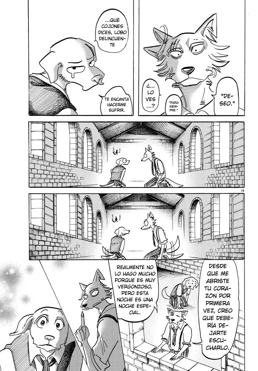 Beastars capítulo 153, página 20