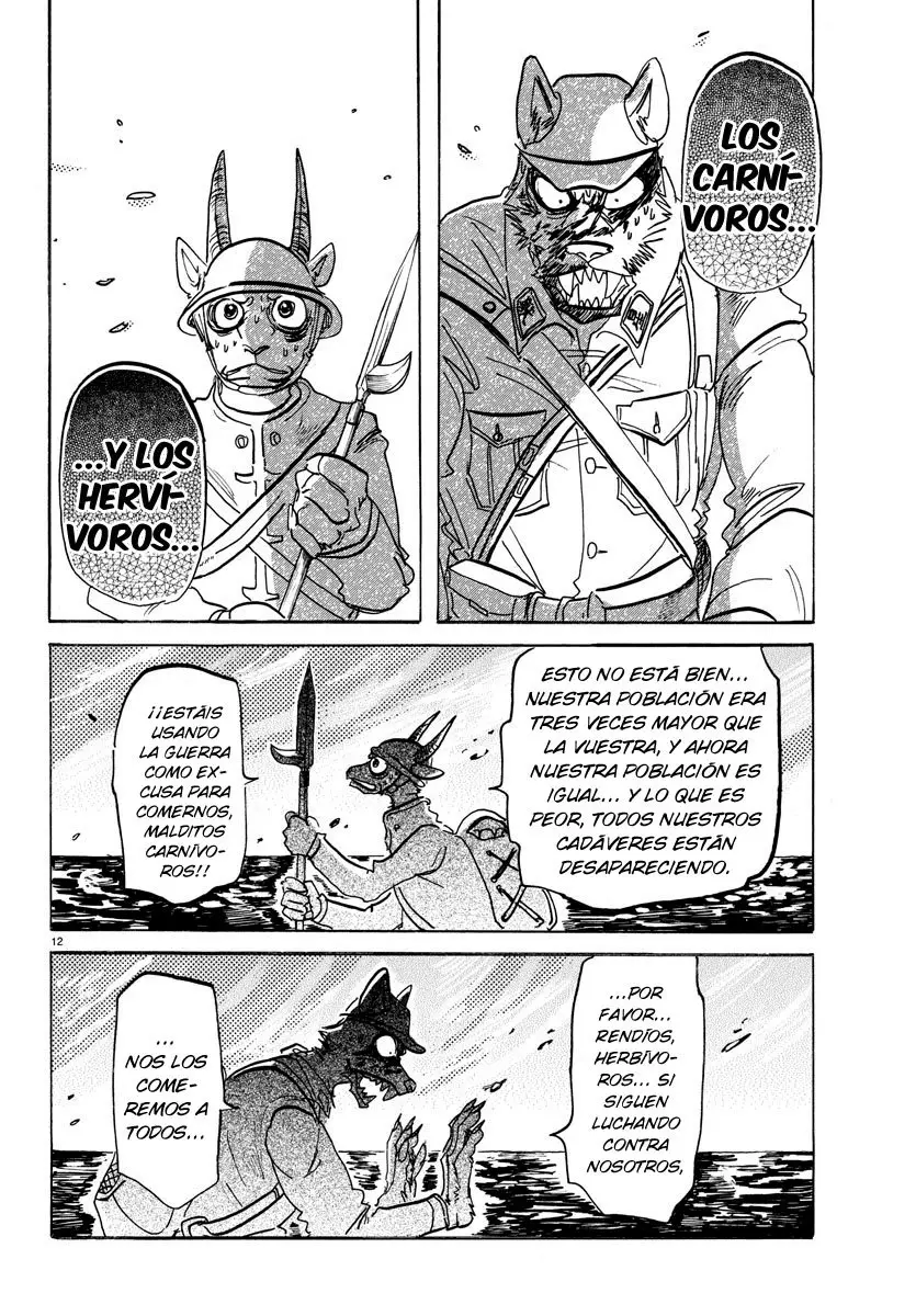 Beastars capítulo 154, página 14
