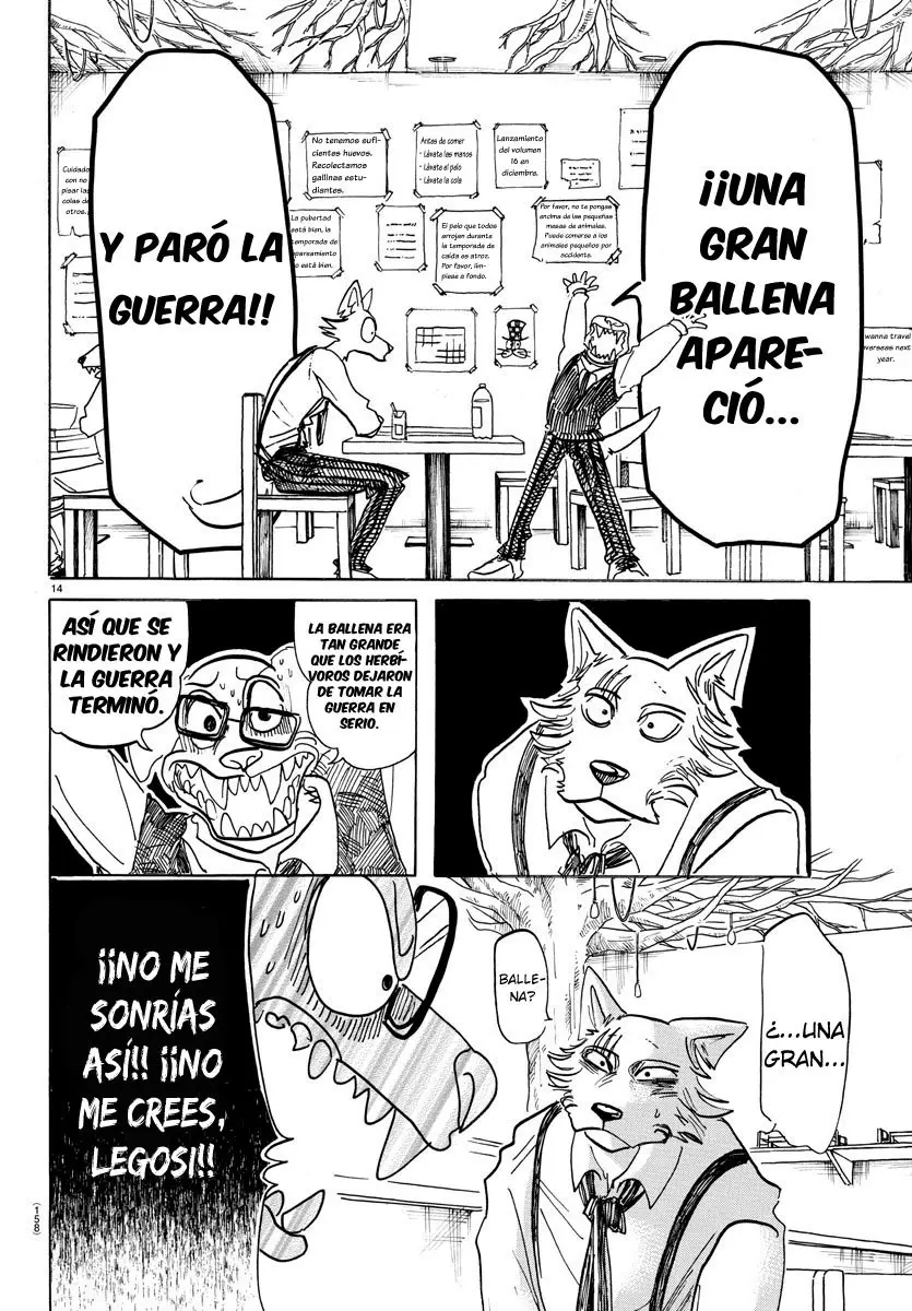 Beastars capítulo 154, página 16
