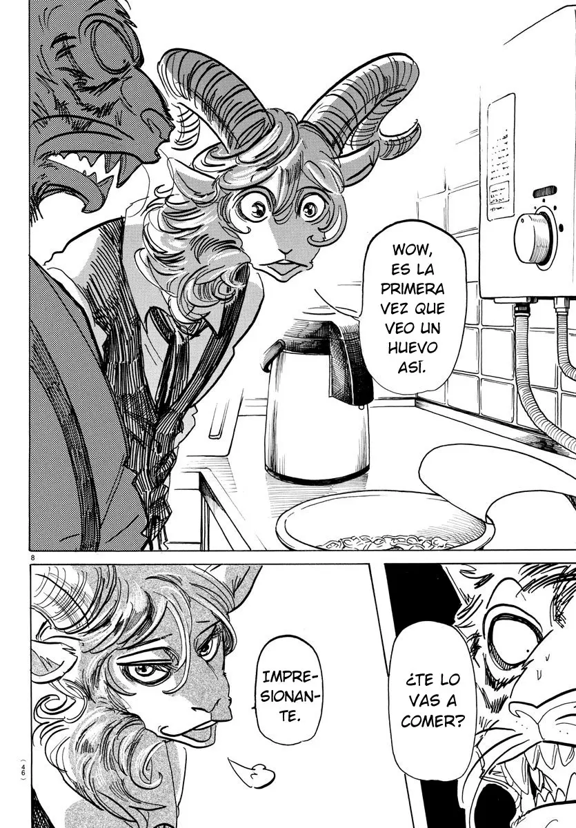 Beastars capítulo 155, página 10