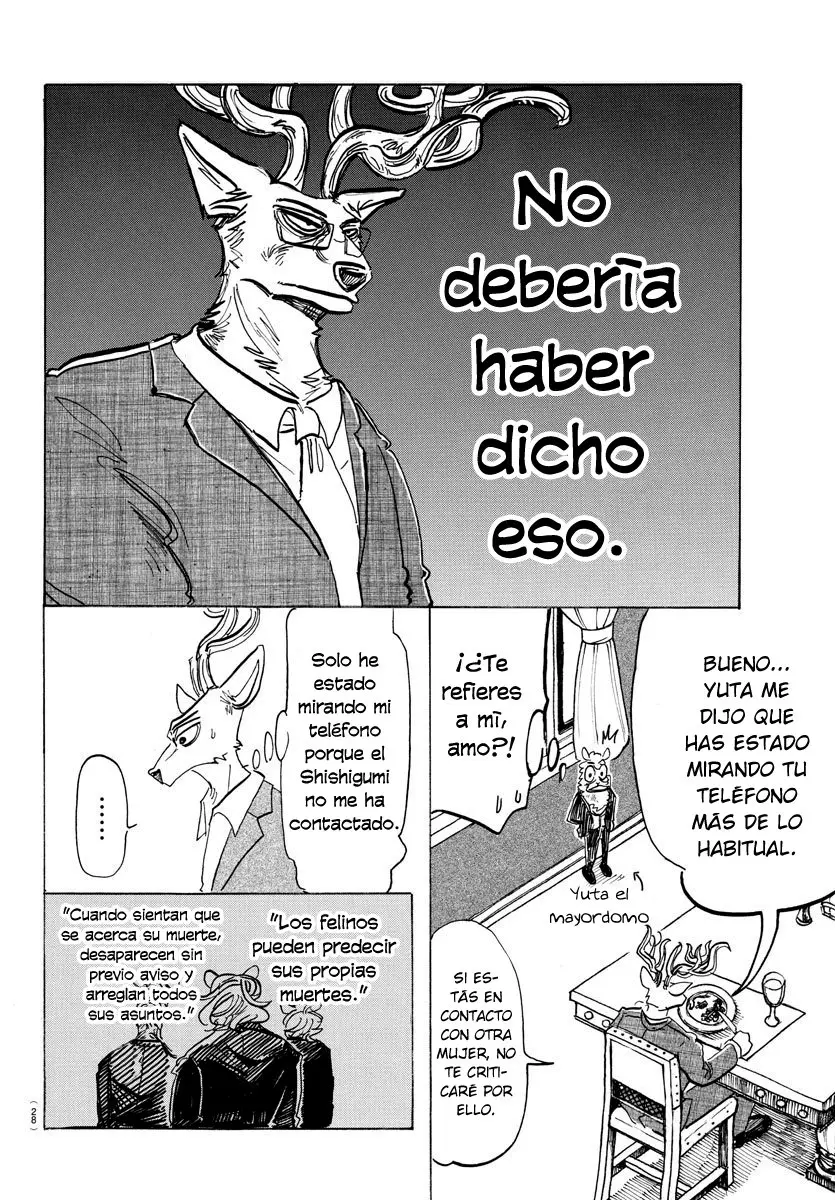 Beastars capítulo 157, página 8