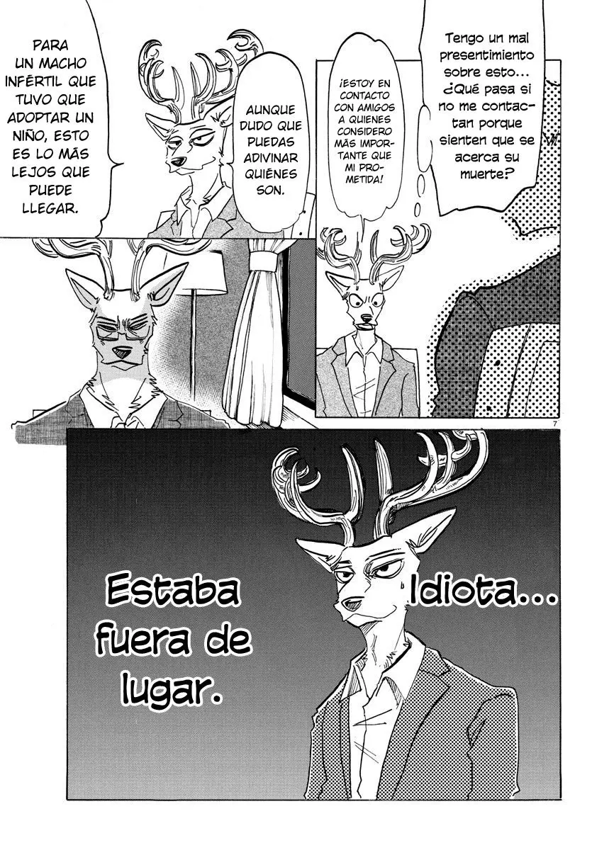 Beastars capítulo 157, página 9