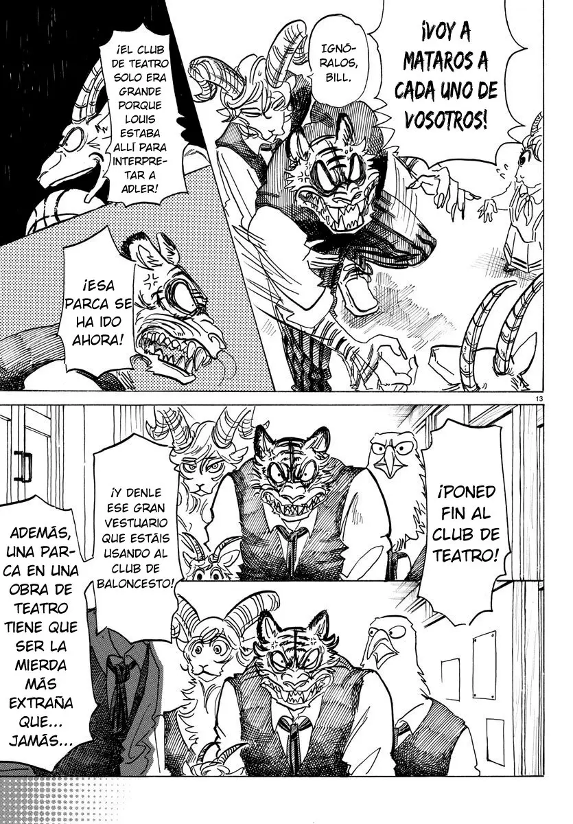 Beastars capítulo 157, página 15