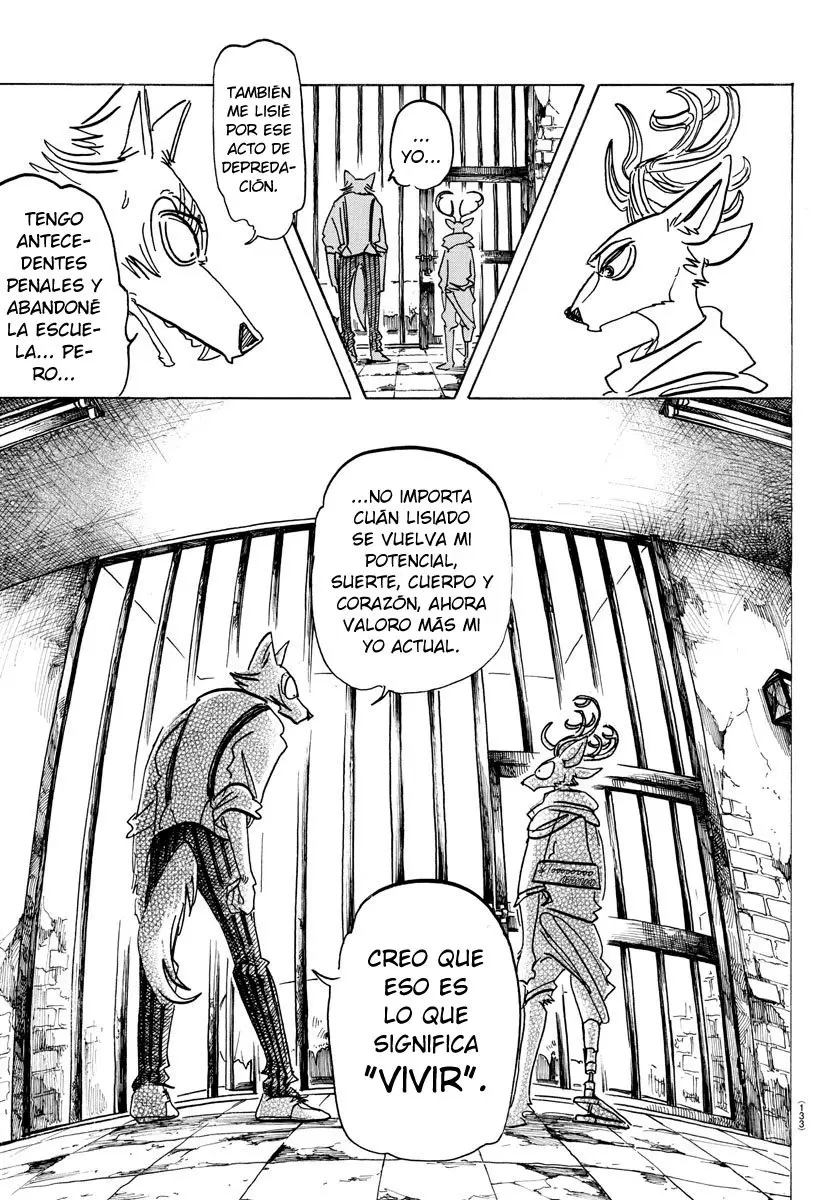 Beastars capítulo 158, página 14