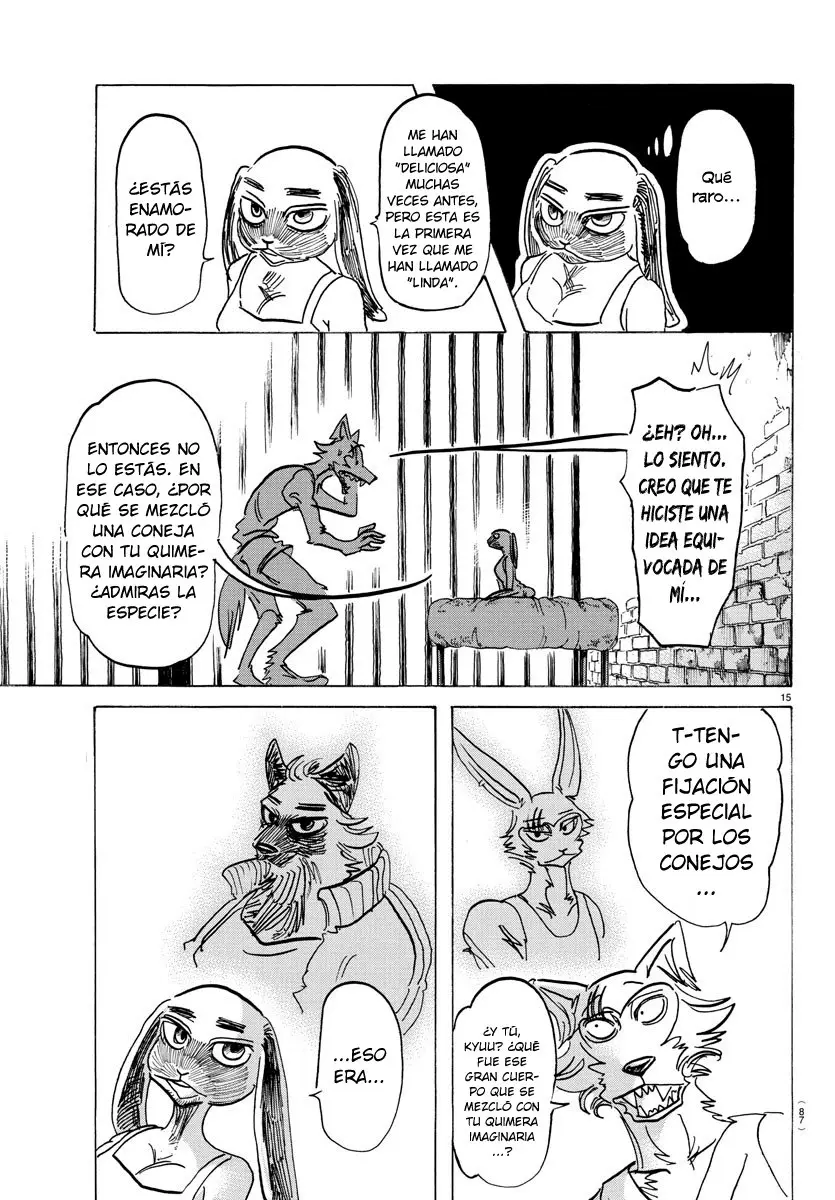 Beastars capítulo 161, página 17