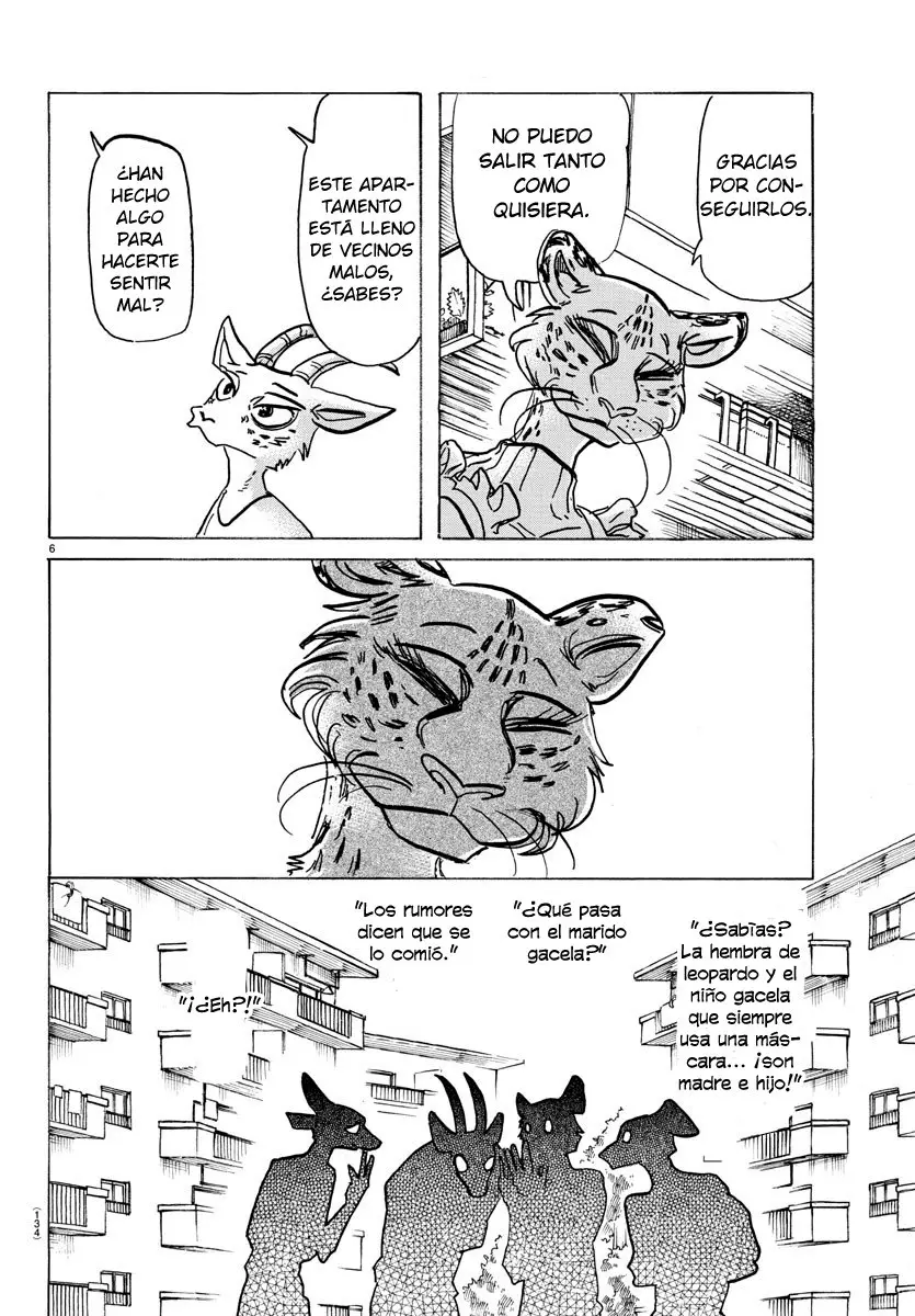 Beastars capítulo 162, página 8