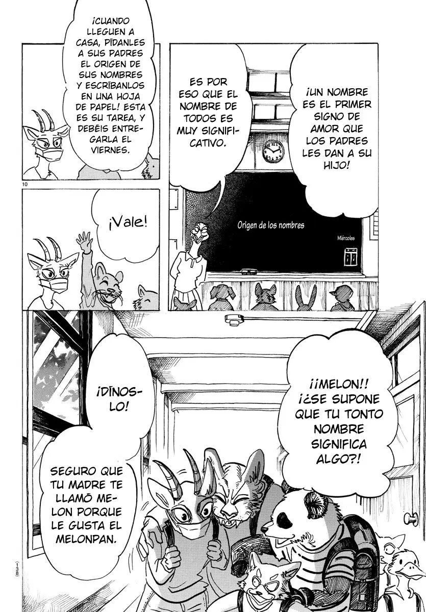 Beastars capítulo 162, página 12