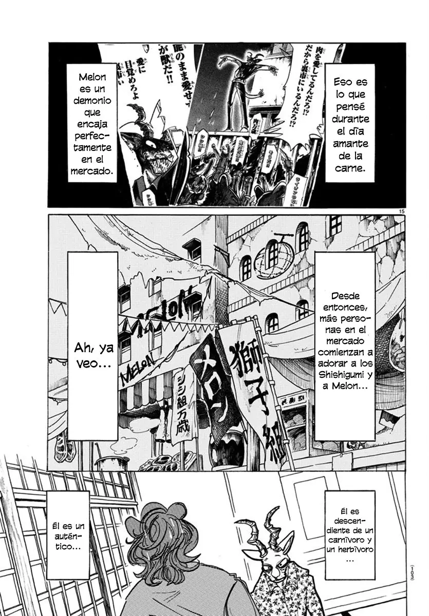 Beastars capítulo 163, página 17