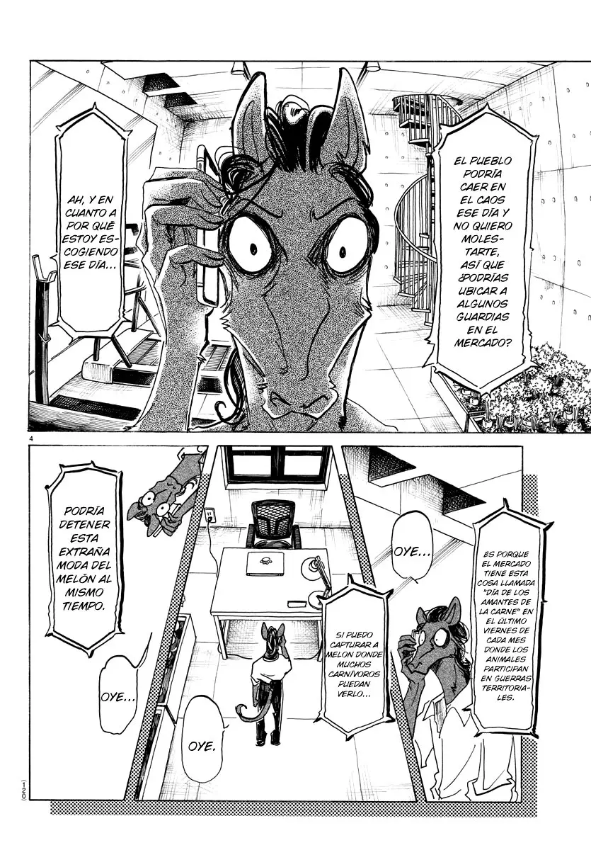 Beastars capítulo 164, página 6