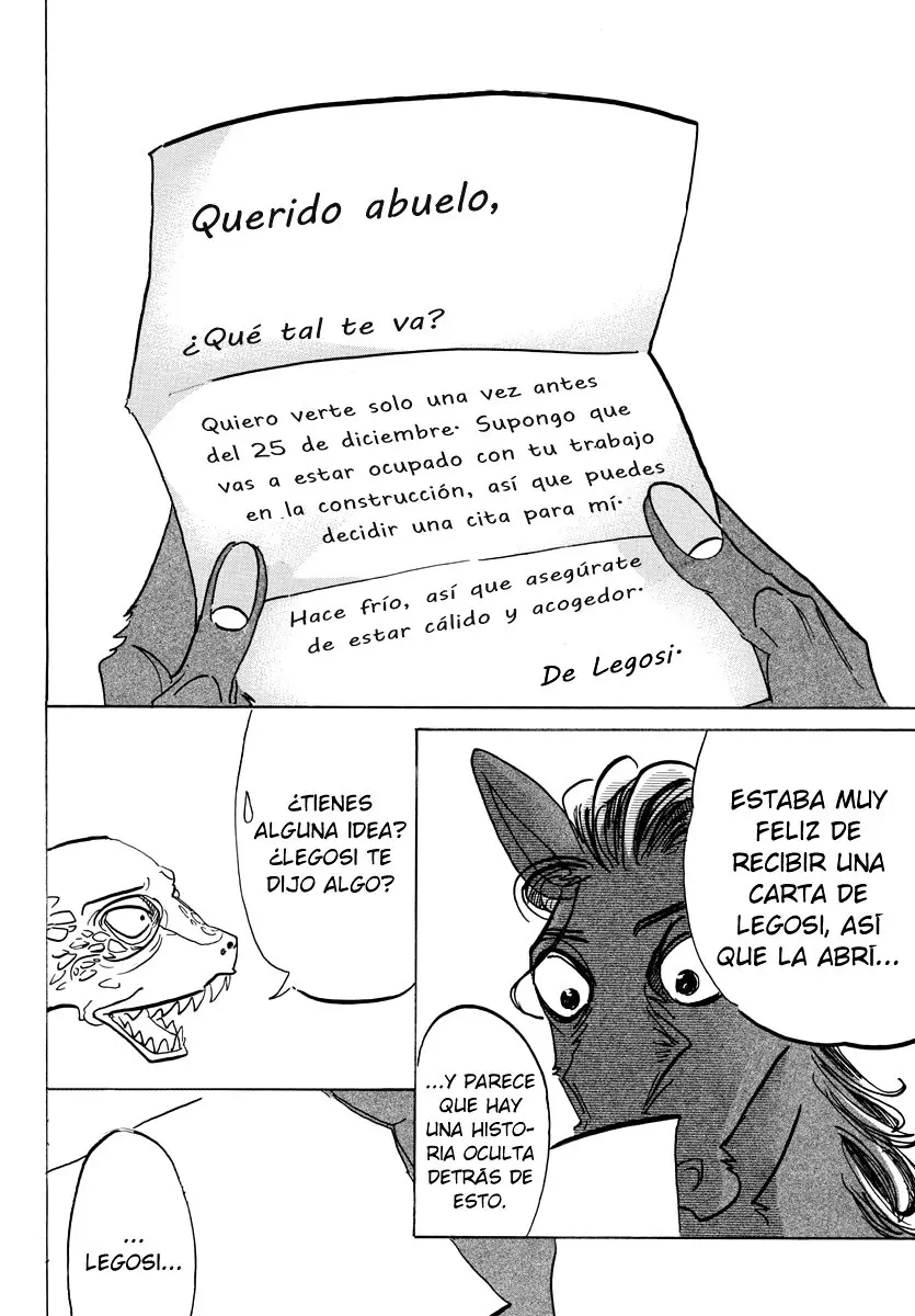 Beastars capítulo 164, página 14