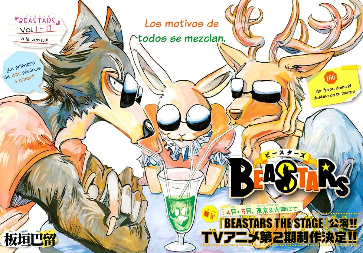 Beastars capítulo 166, página 3