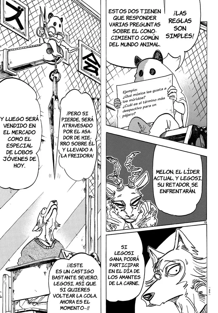 Beastars capítulo 167, página 21