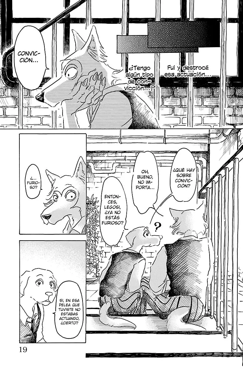 Beastars capítulo 17, página 17