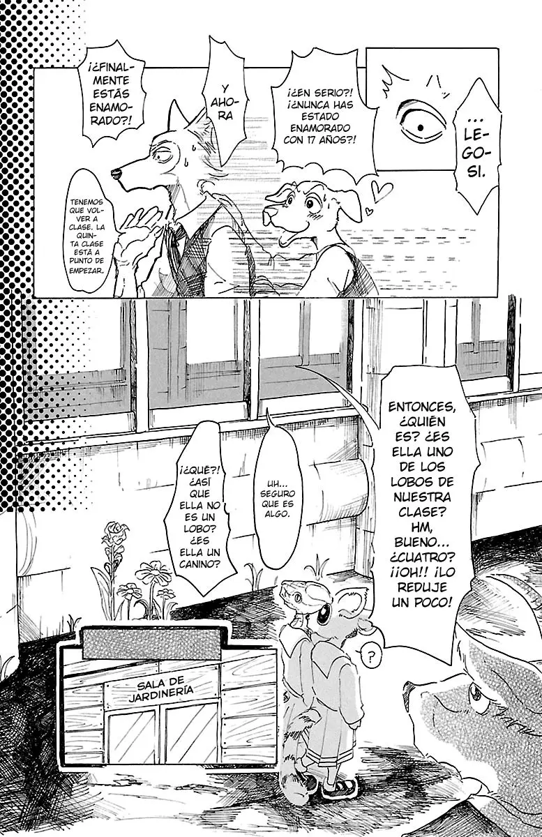 Beastars capítulo 17, página 22