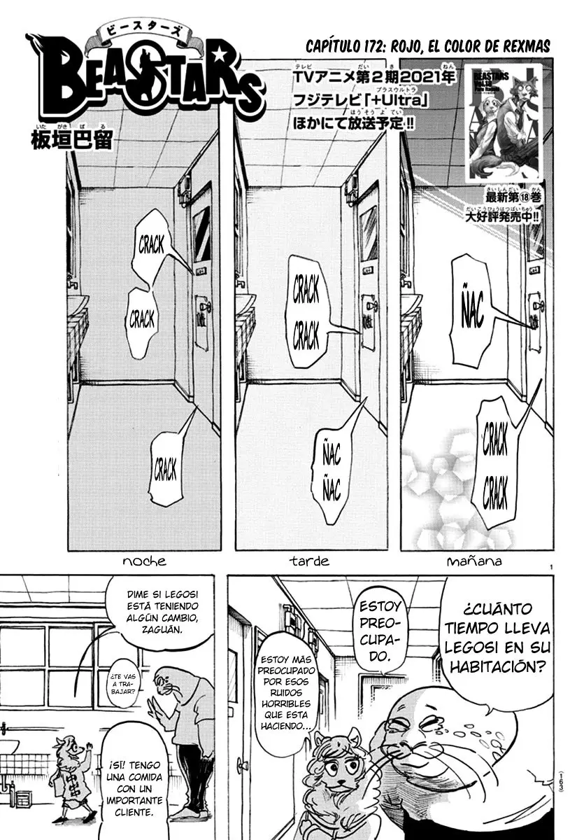 Beastars capítulo 172, página 4