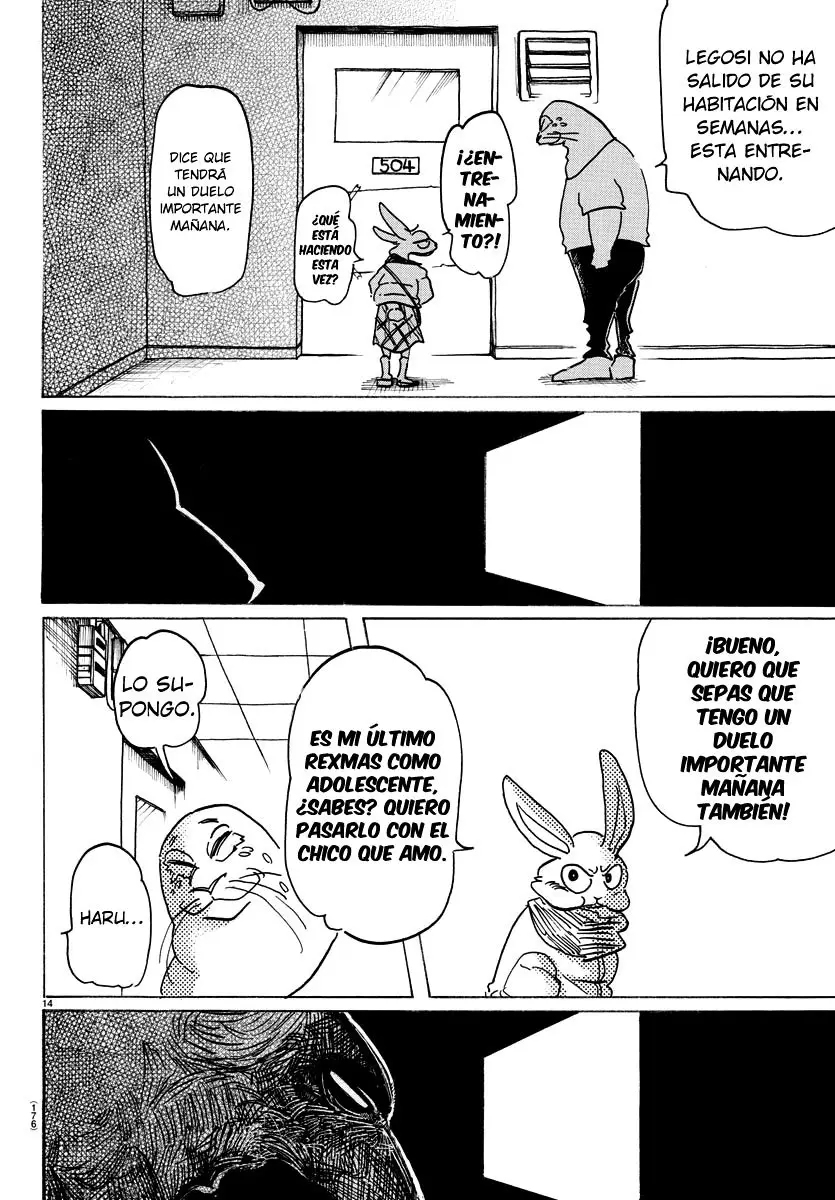 Beastars capítulo 172, página 17