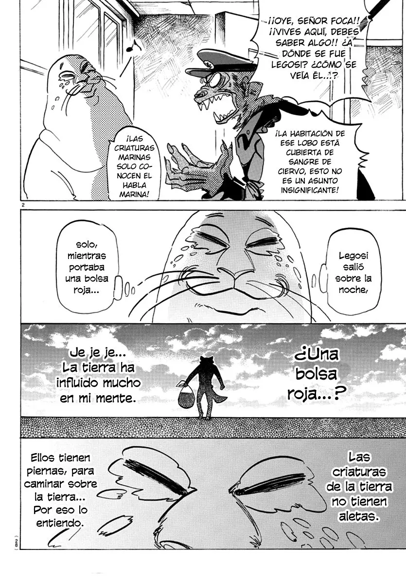 Beastars capítulo 174, página 6