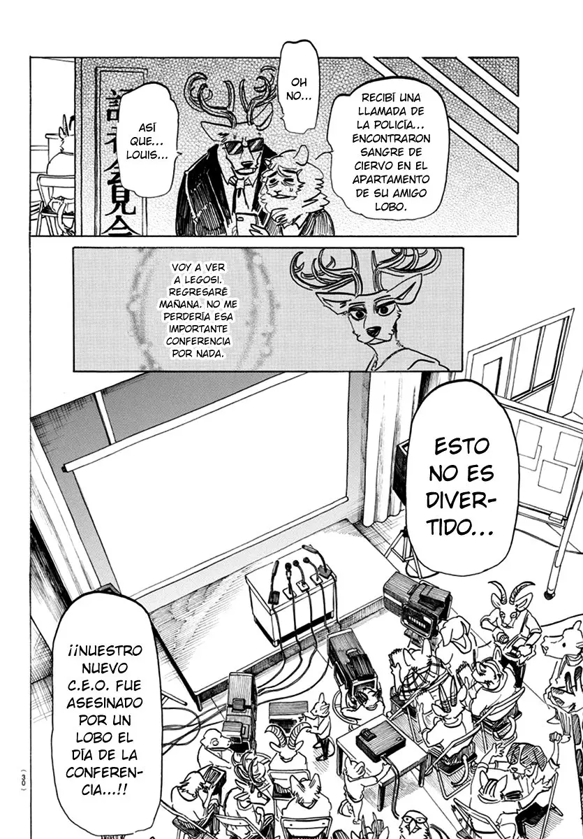 Beastars capítulo 174, página 8