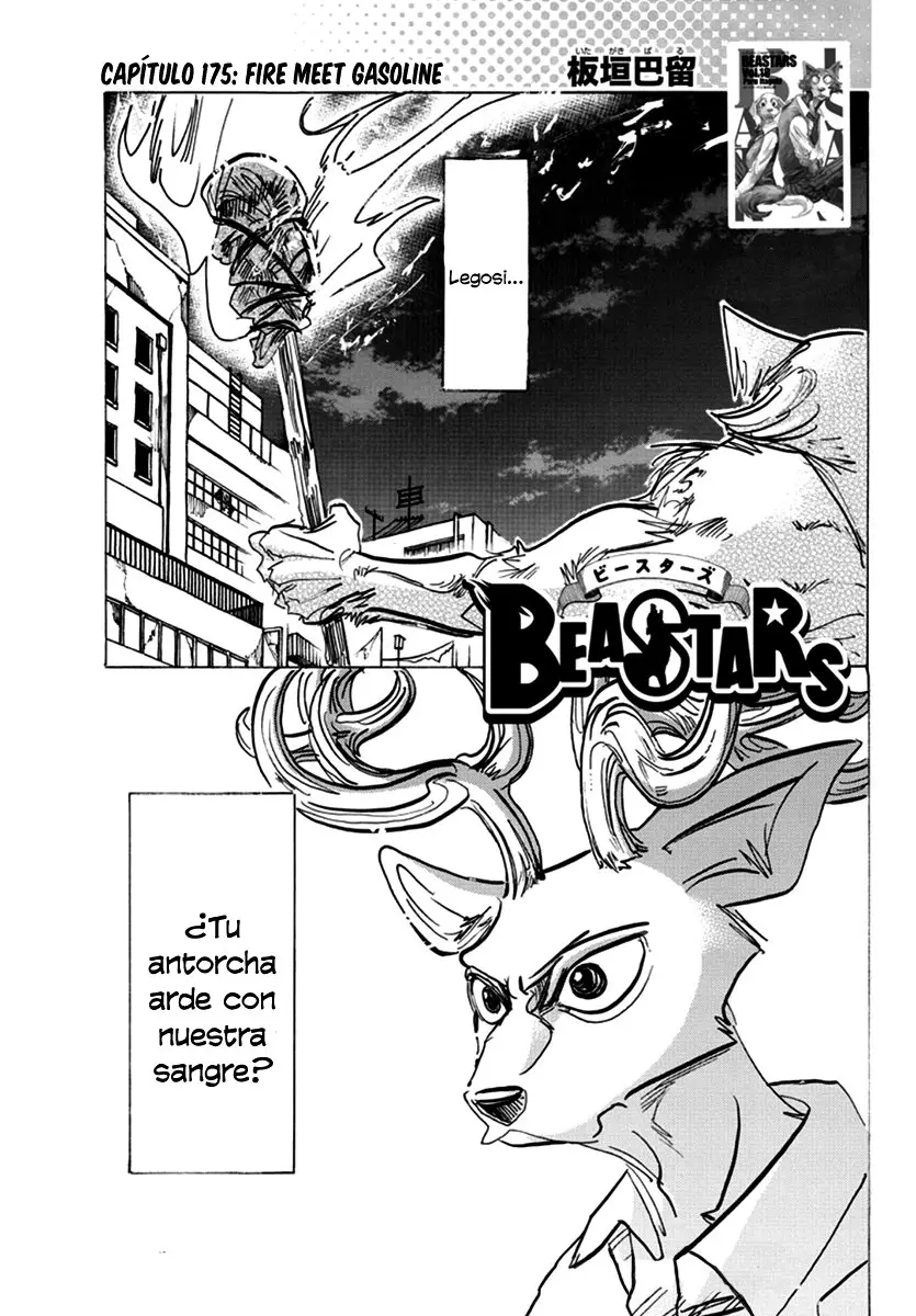Beastars capítulo 175, página 3