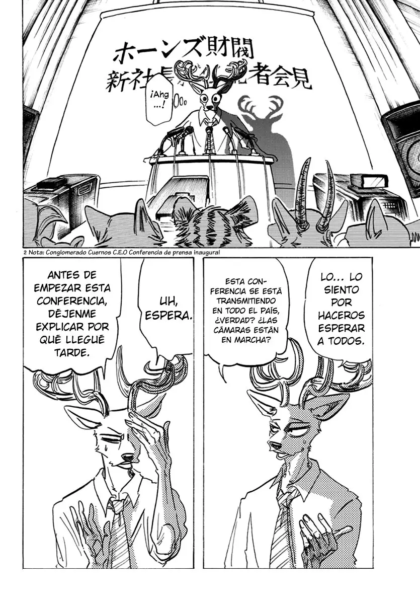 Beastars capítulo 175, página 4