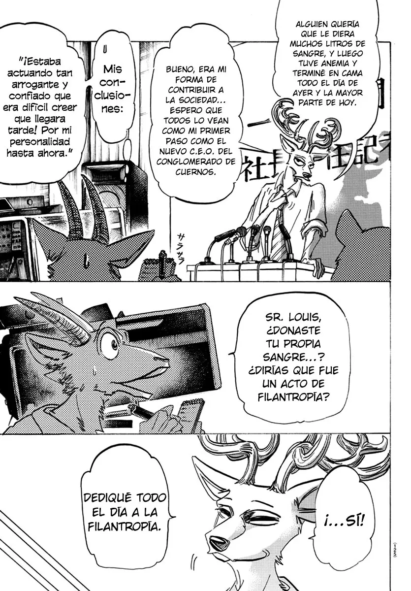 Beastars capítulo 175, página 5