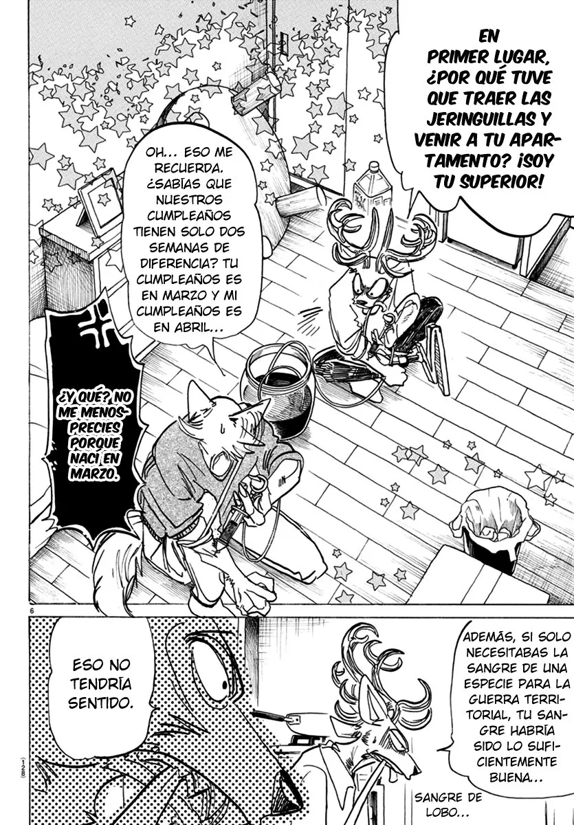 Beastars capítulo 175, página 7