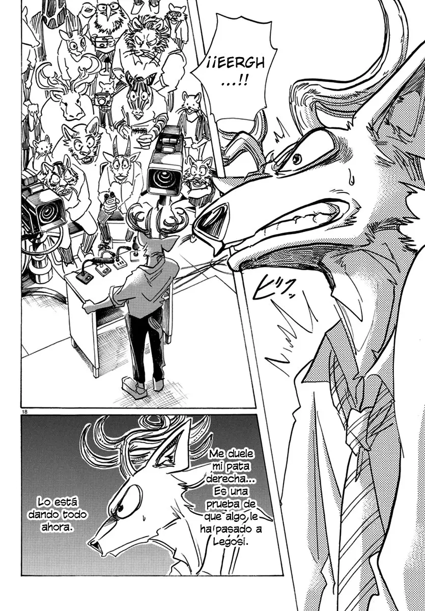Beastars capítulo 175, página 18