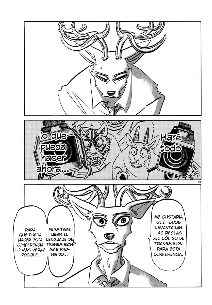 Beastars capítulo 175, página 19