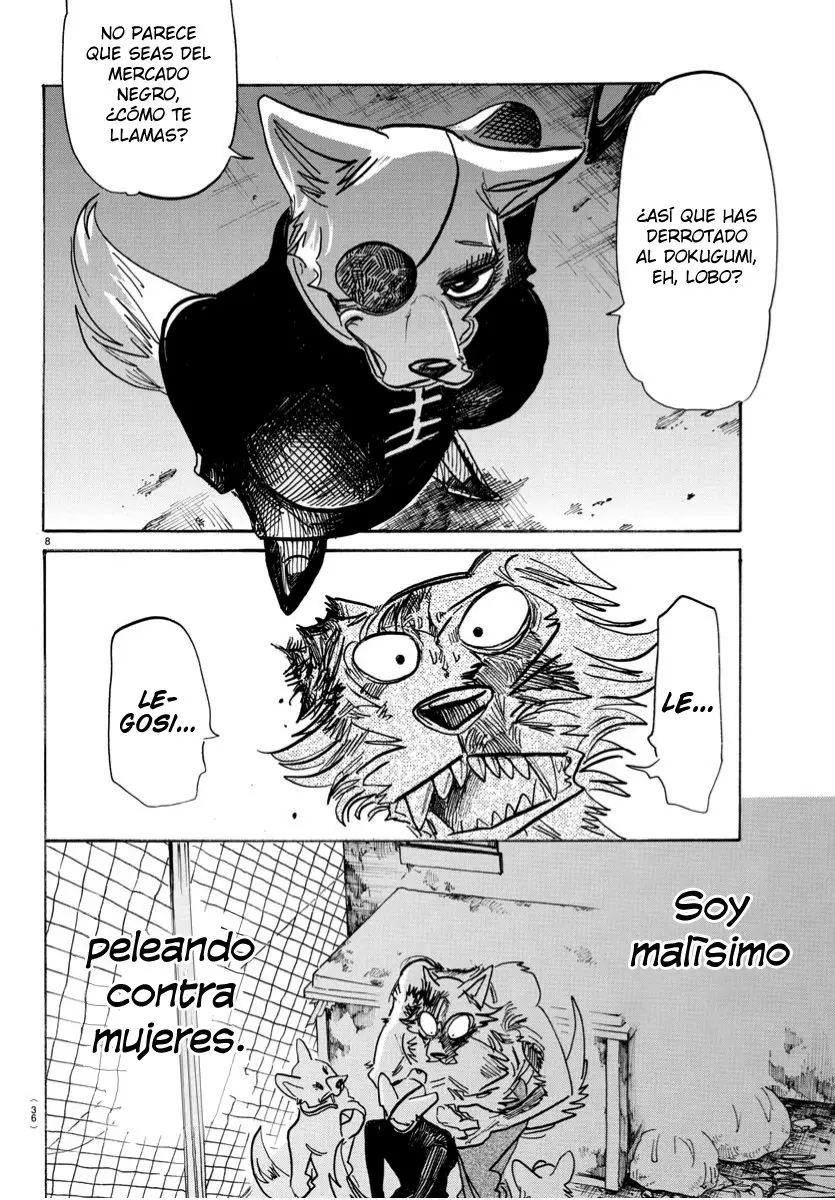 Beastars capítulo 179, página 9