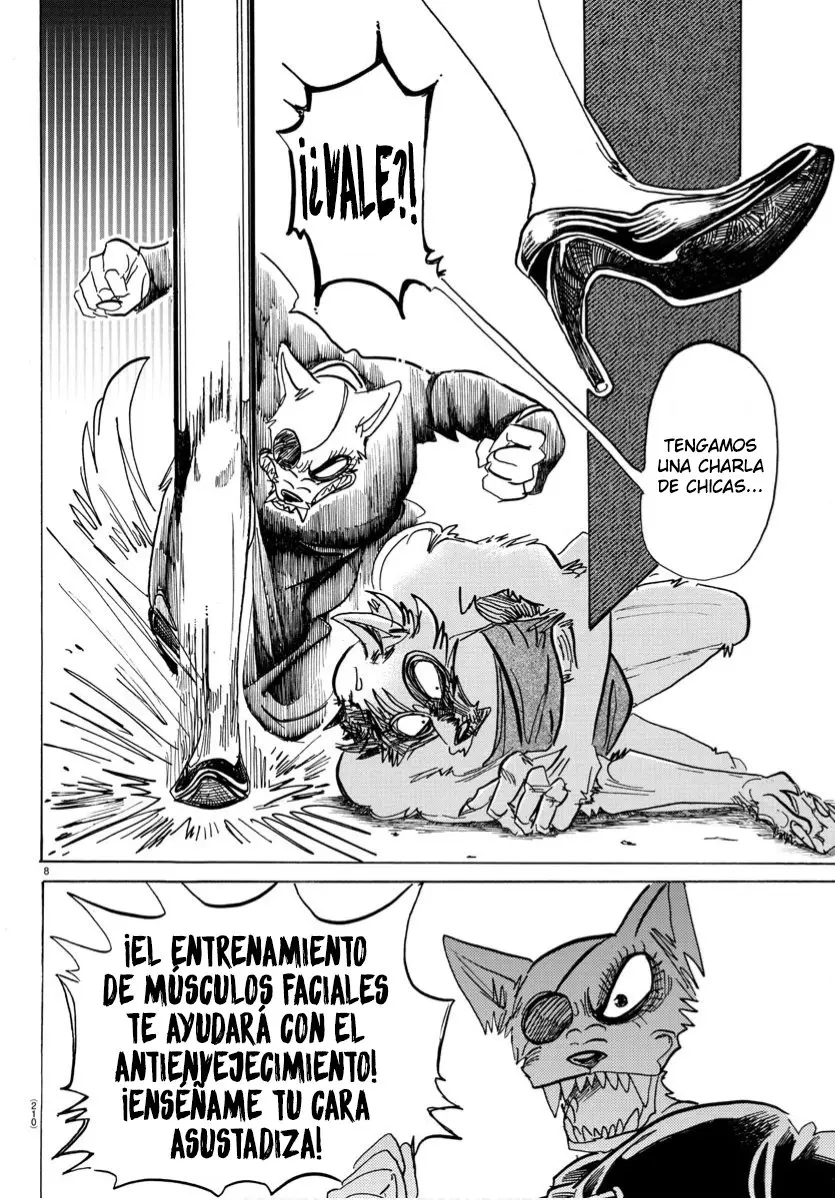 Beastars capítulo 180, página 8