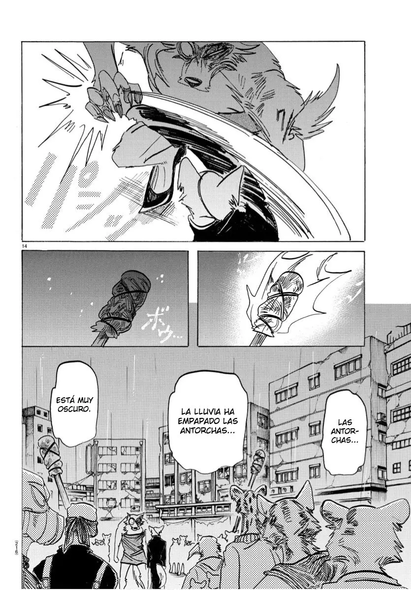 Beastars capítulo 180, página 14