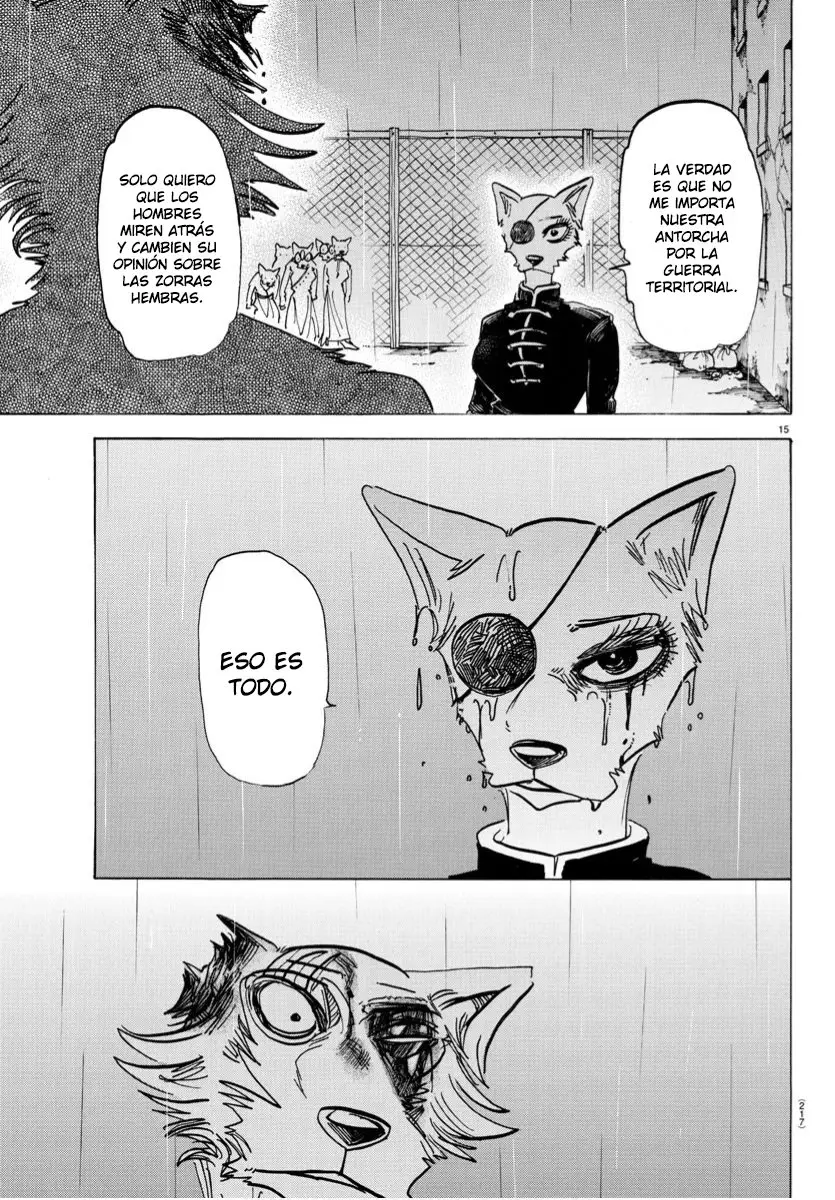 Beastars capítulo 180, página 15