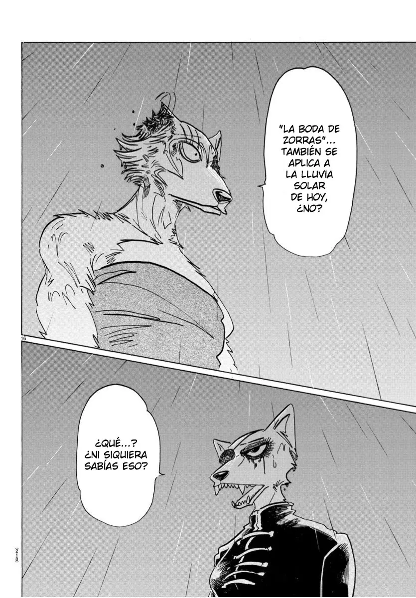 Beastars capítulo 180, página 16