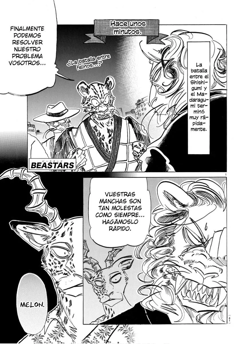 Beastars capítulo 181, página 3