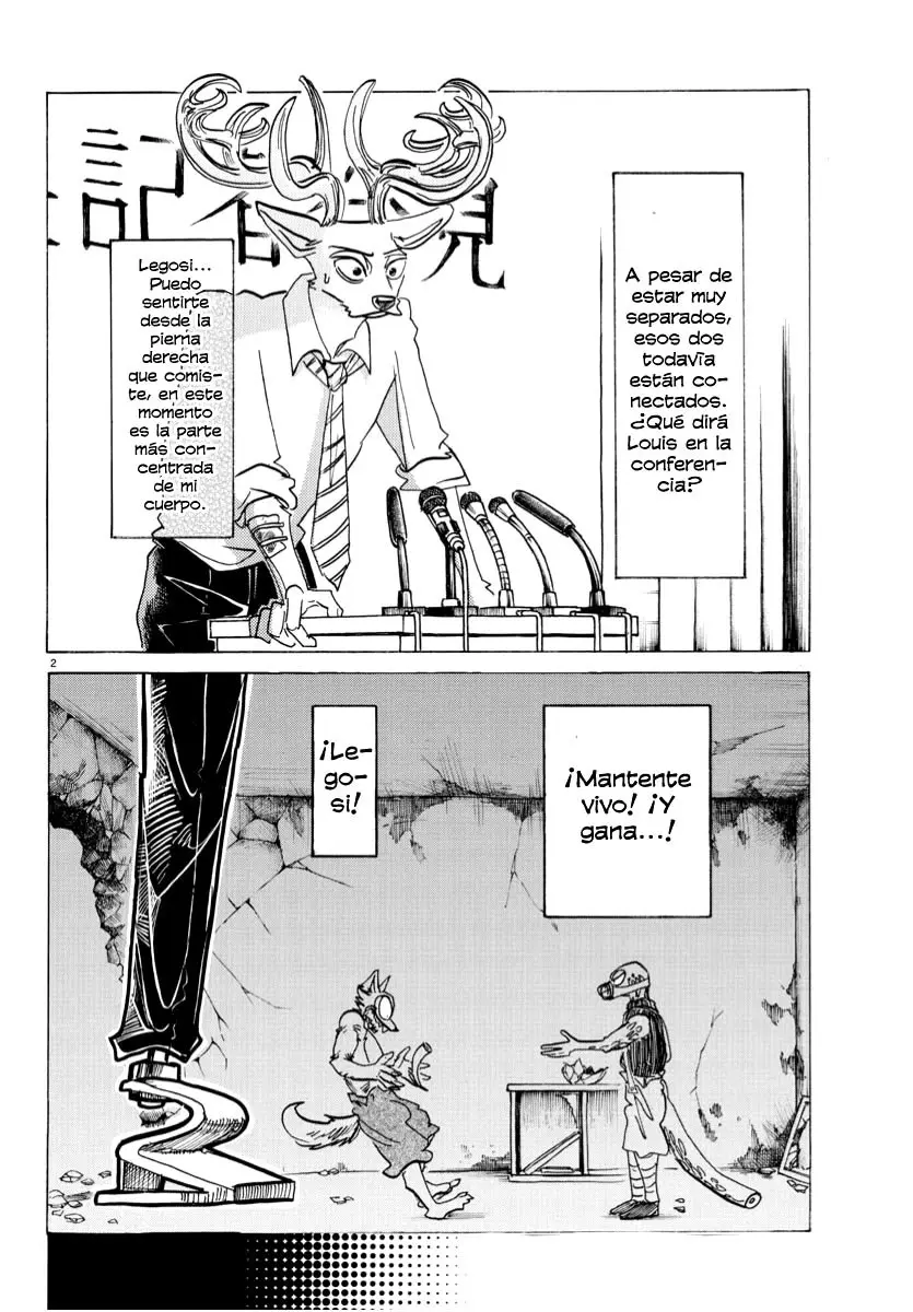 Beastars capítulo 182, página 4