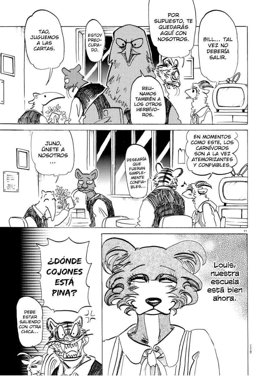 Beastars capítulo 182, página 13