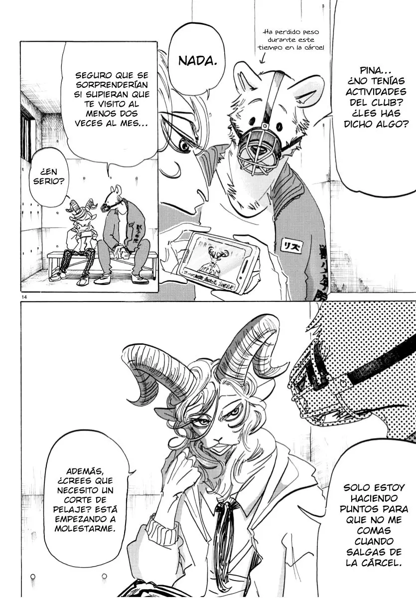 Beastars capítulo 182, página 15