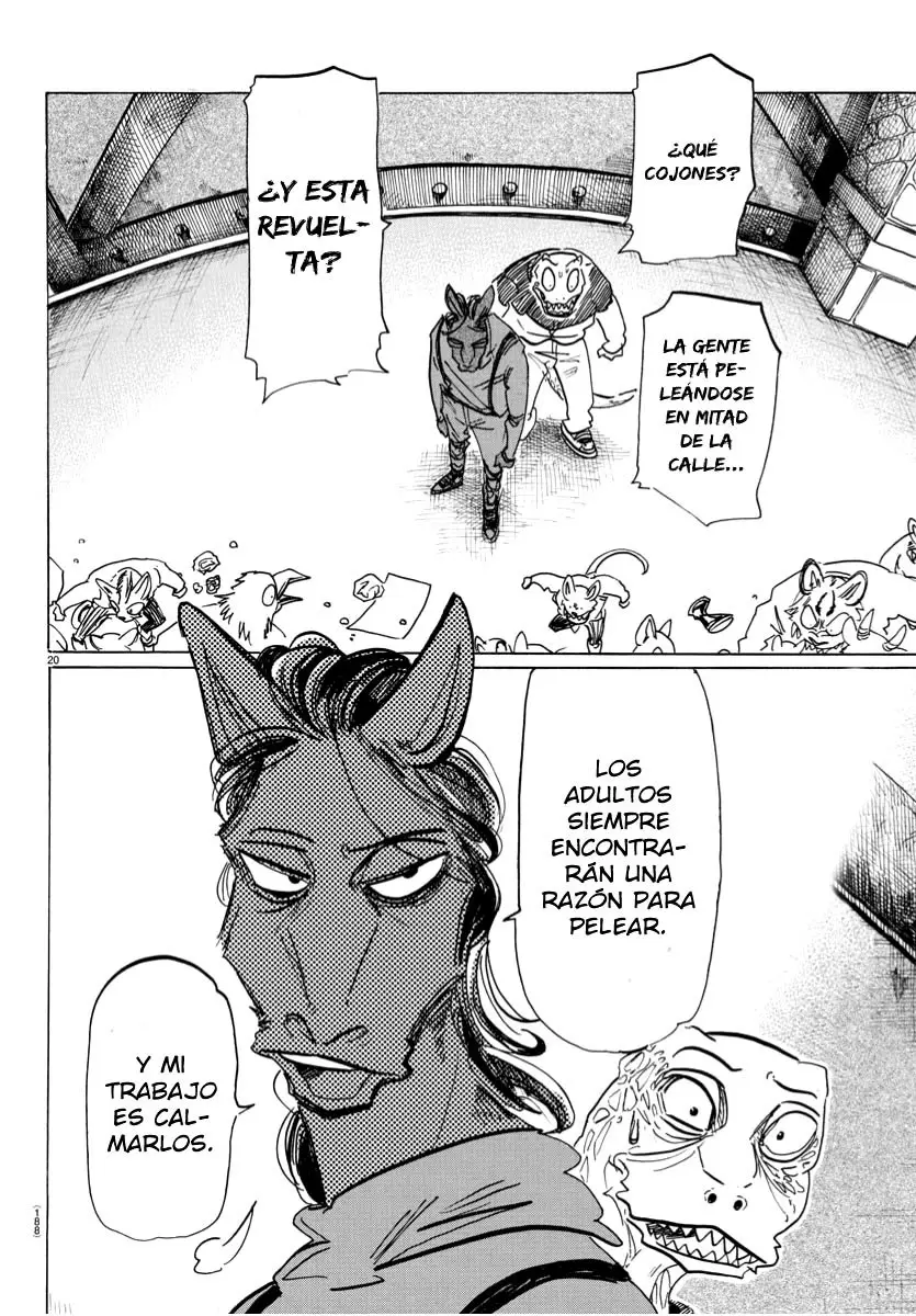 Beastars capítulo 182, página 20