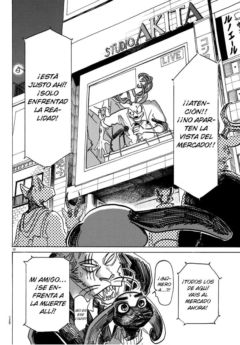 Beastars capítulo 185, página 14