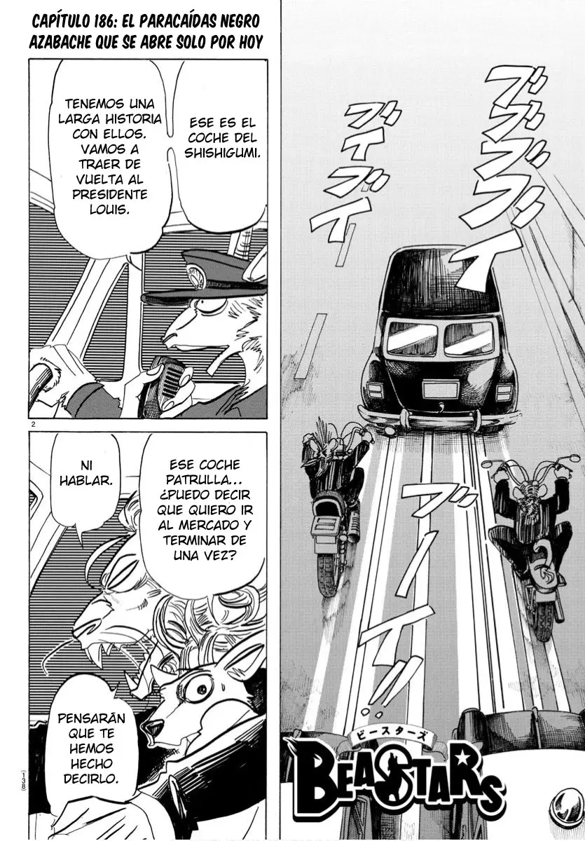 Beastars capítulo 186, página 4