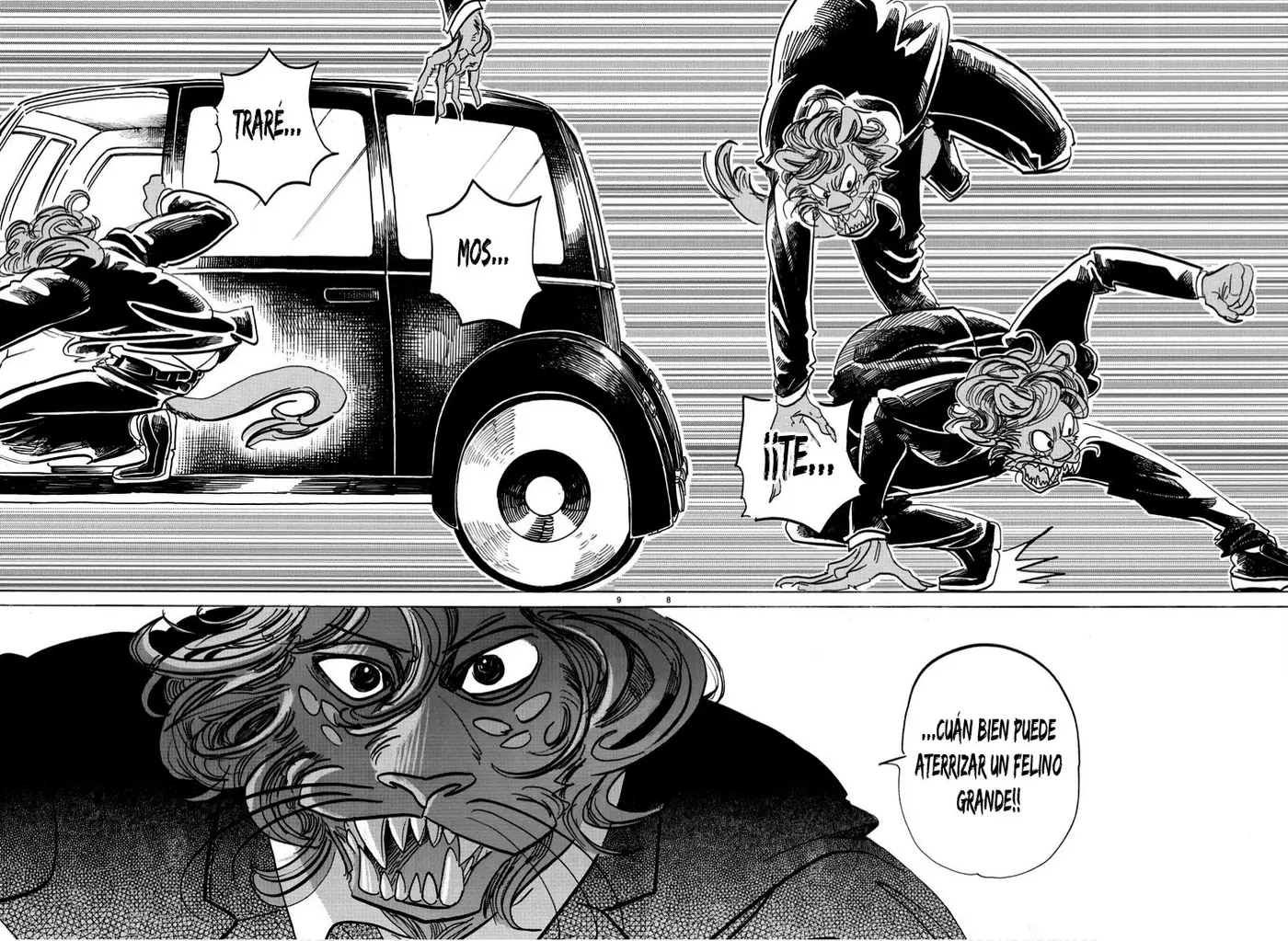 Beastars capítulo 186, página 10