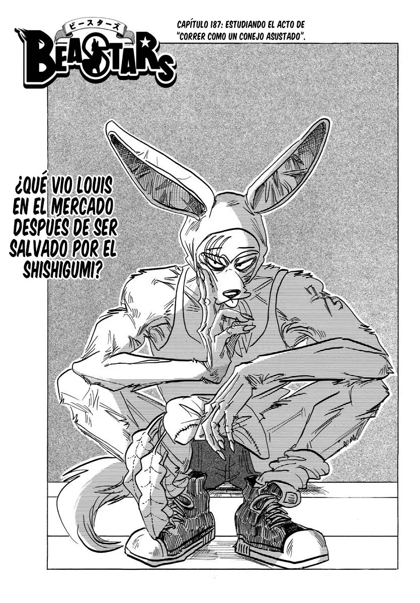 Beastars capítulo 187, página 3