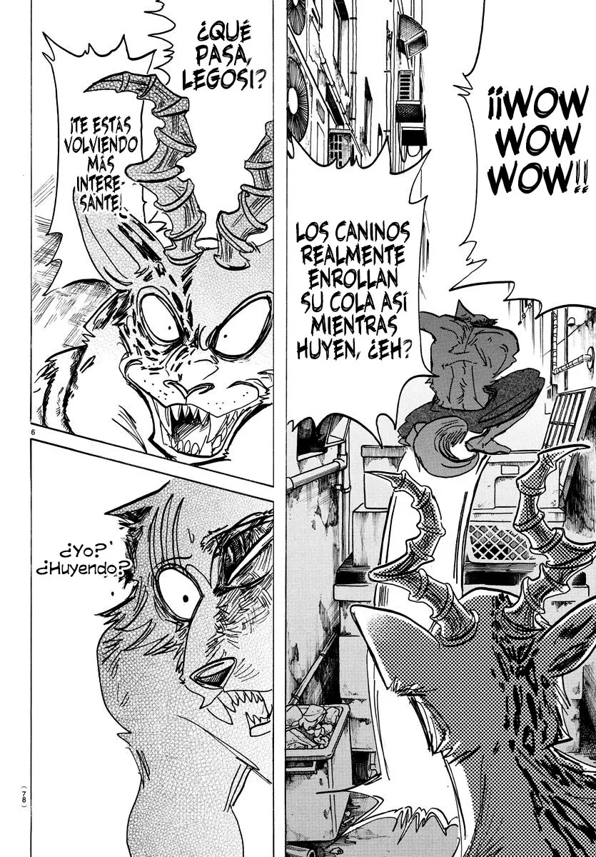 Beastars capítulo 187, página 8