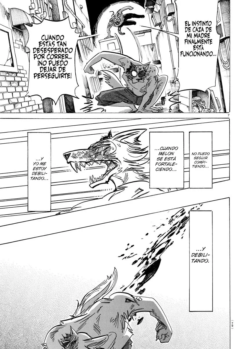 Beastars capítulo 187, página 9