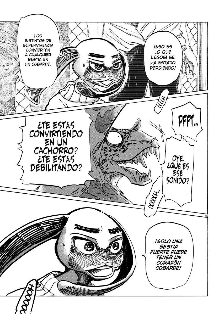 Beastars capítulo 187, página 17