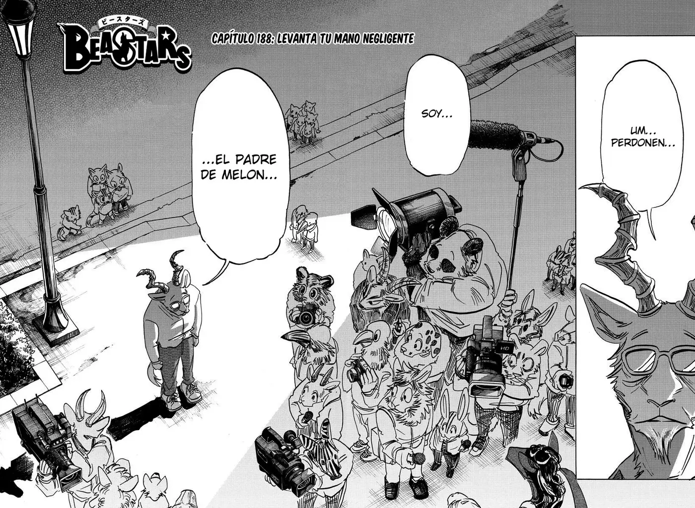 Beastars capítulo 188, página 4