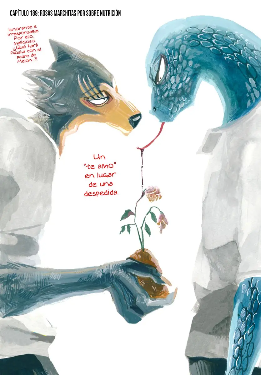 Beastars capítulo 189, página 3