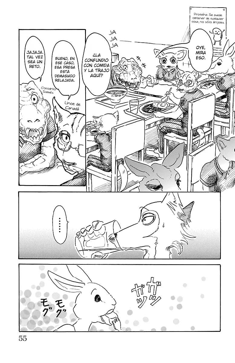 Beastars capítulo 19, página 8