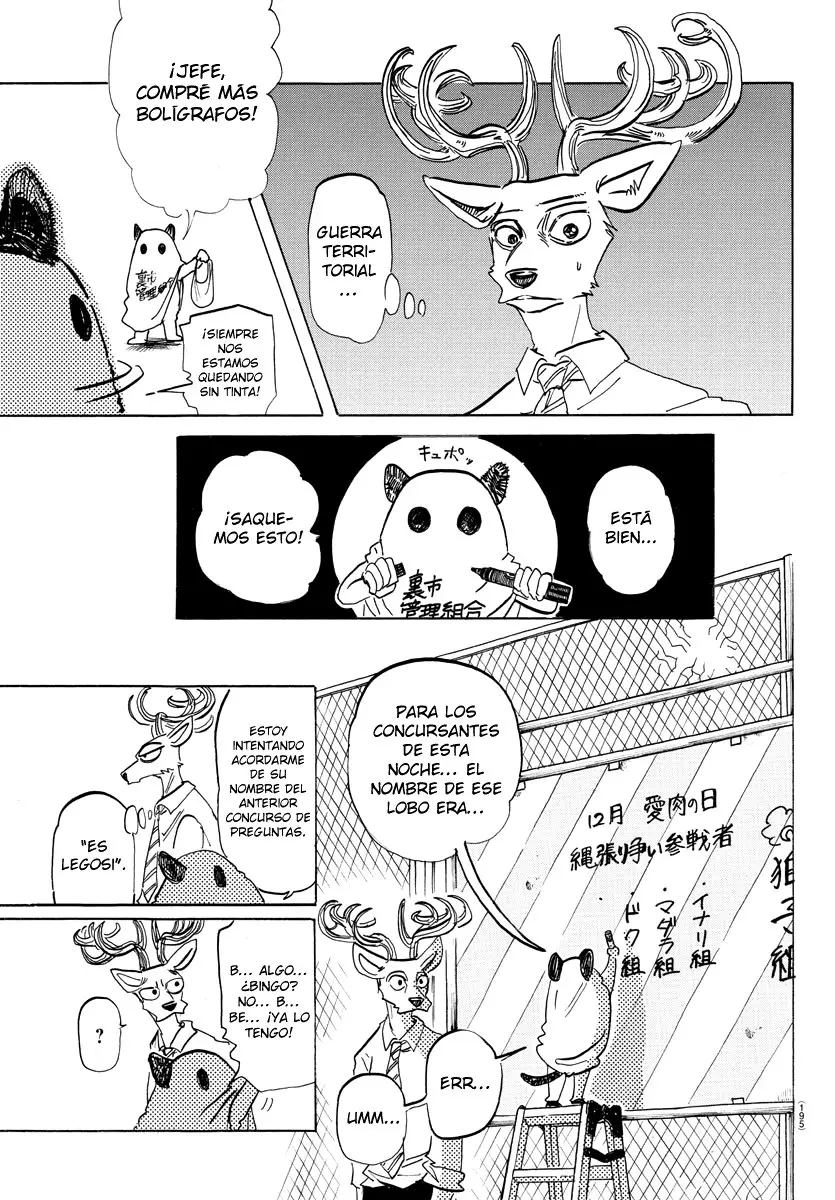 Beastars capítulo 190, página 14