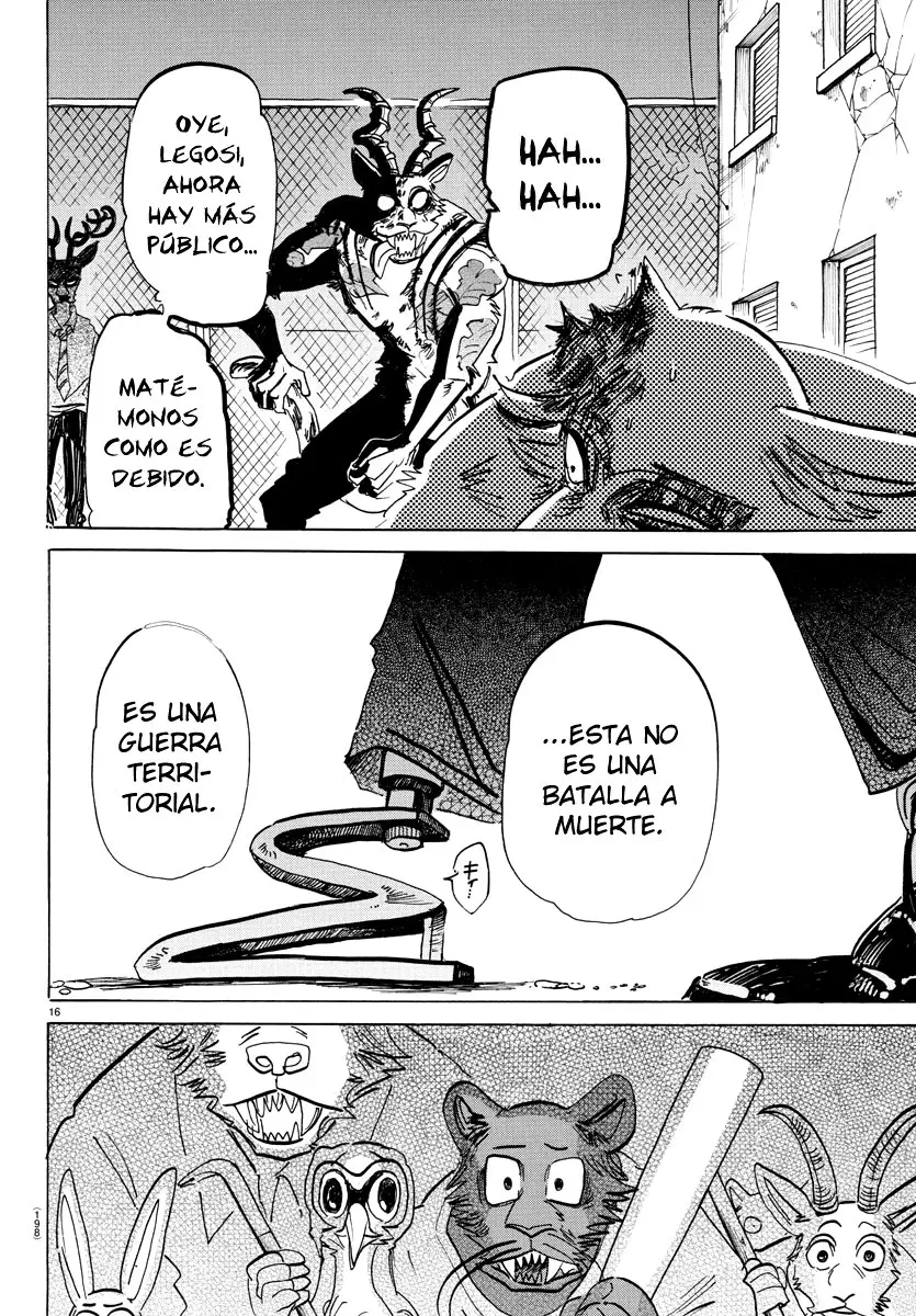 Beastars capítulo 190, página 17